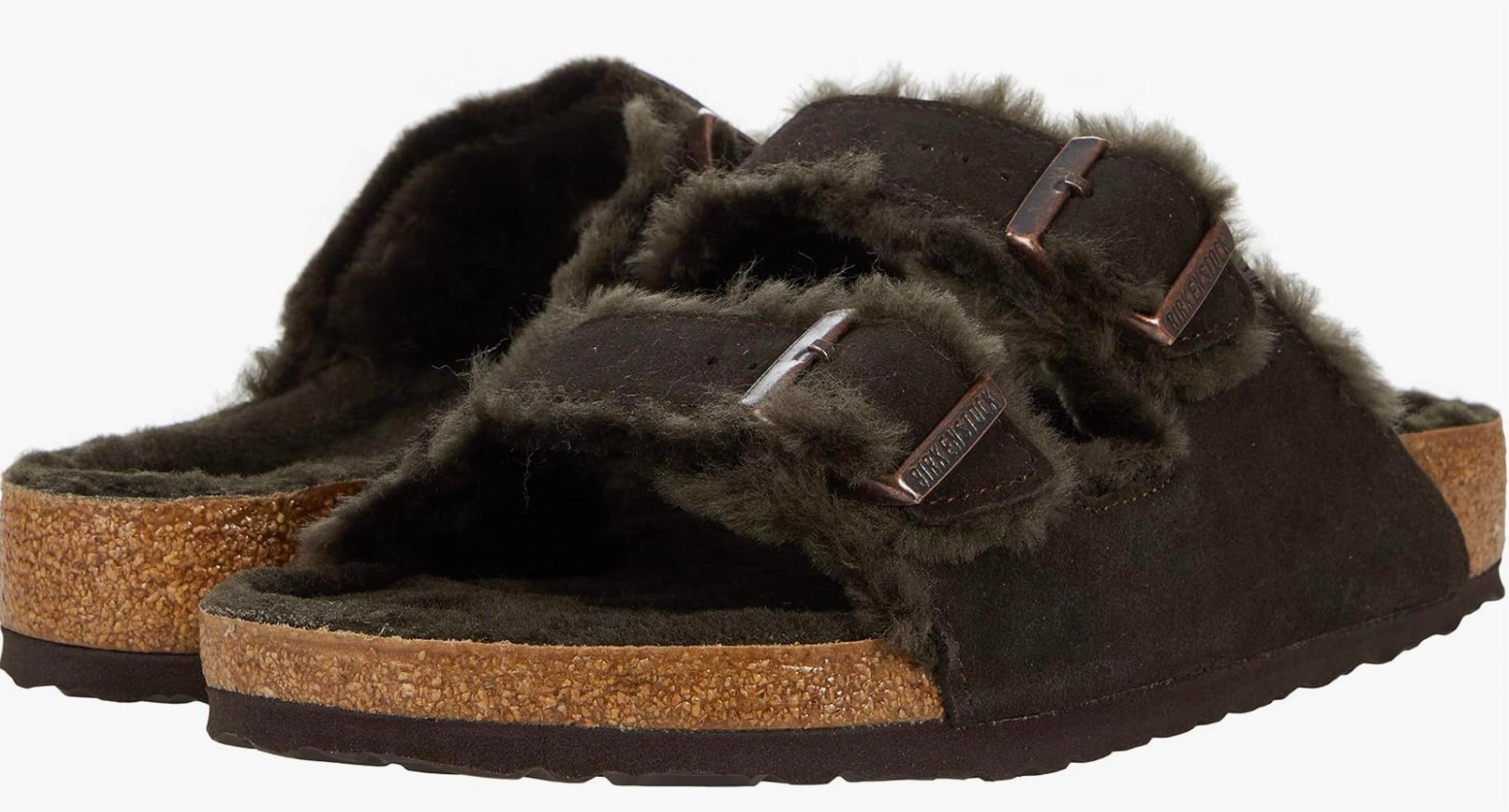 Birkenstock - Women's Arizona Shearling Sandals - Narrow