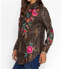 Johnny Was - Nylah Zip Up Shirt Tunic Top