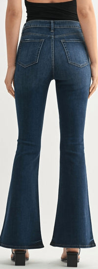 Just Black Denim - High Rise Clean Bell Bottom Jean