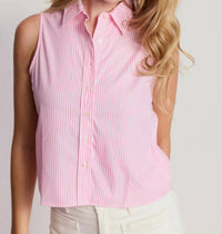 The Shirt - The Boxy Cropped Sleeveless Shirt