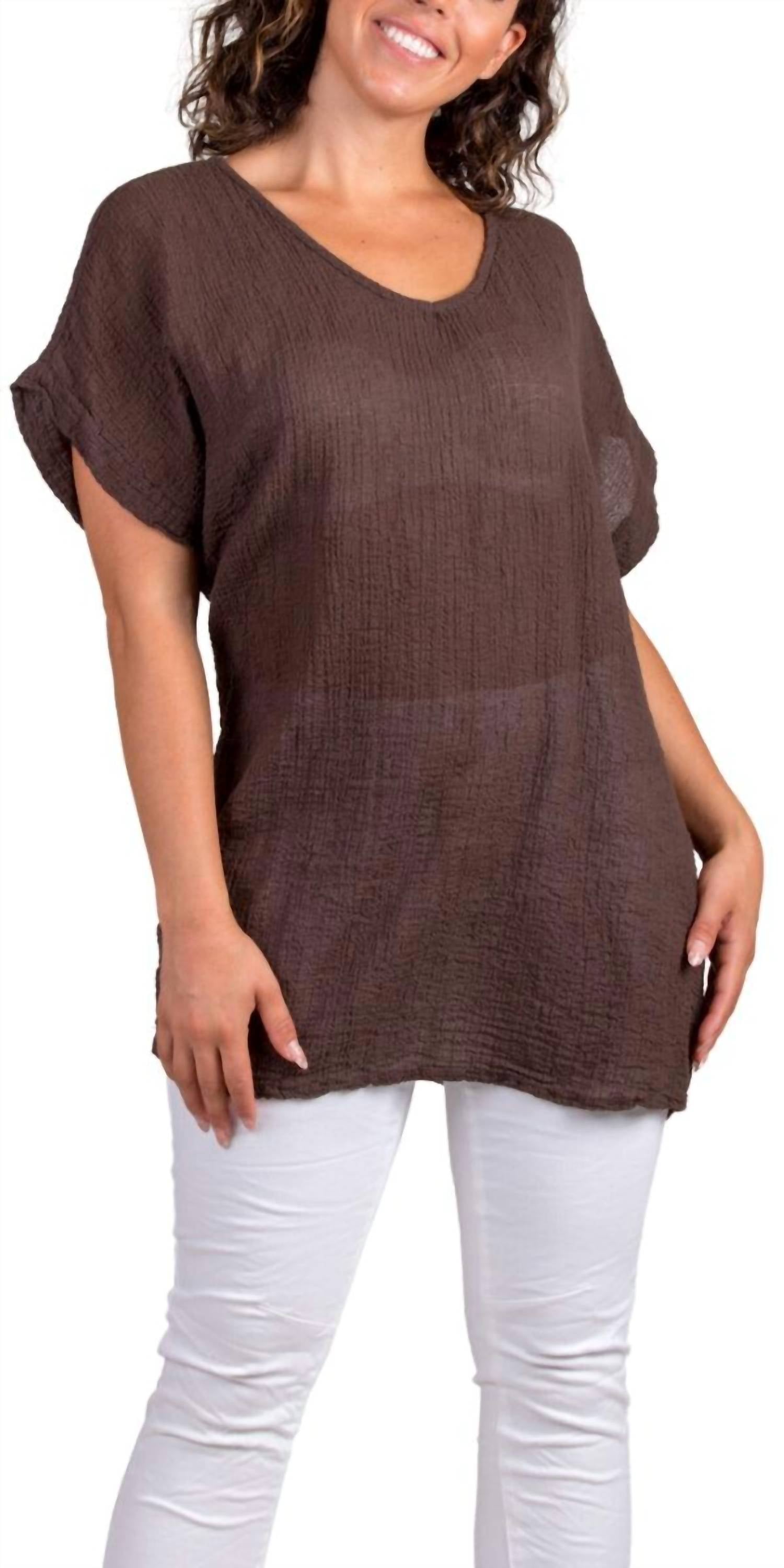 Gigi Moda - Campana Cotton Top