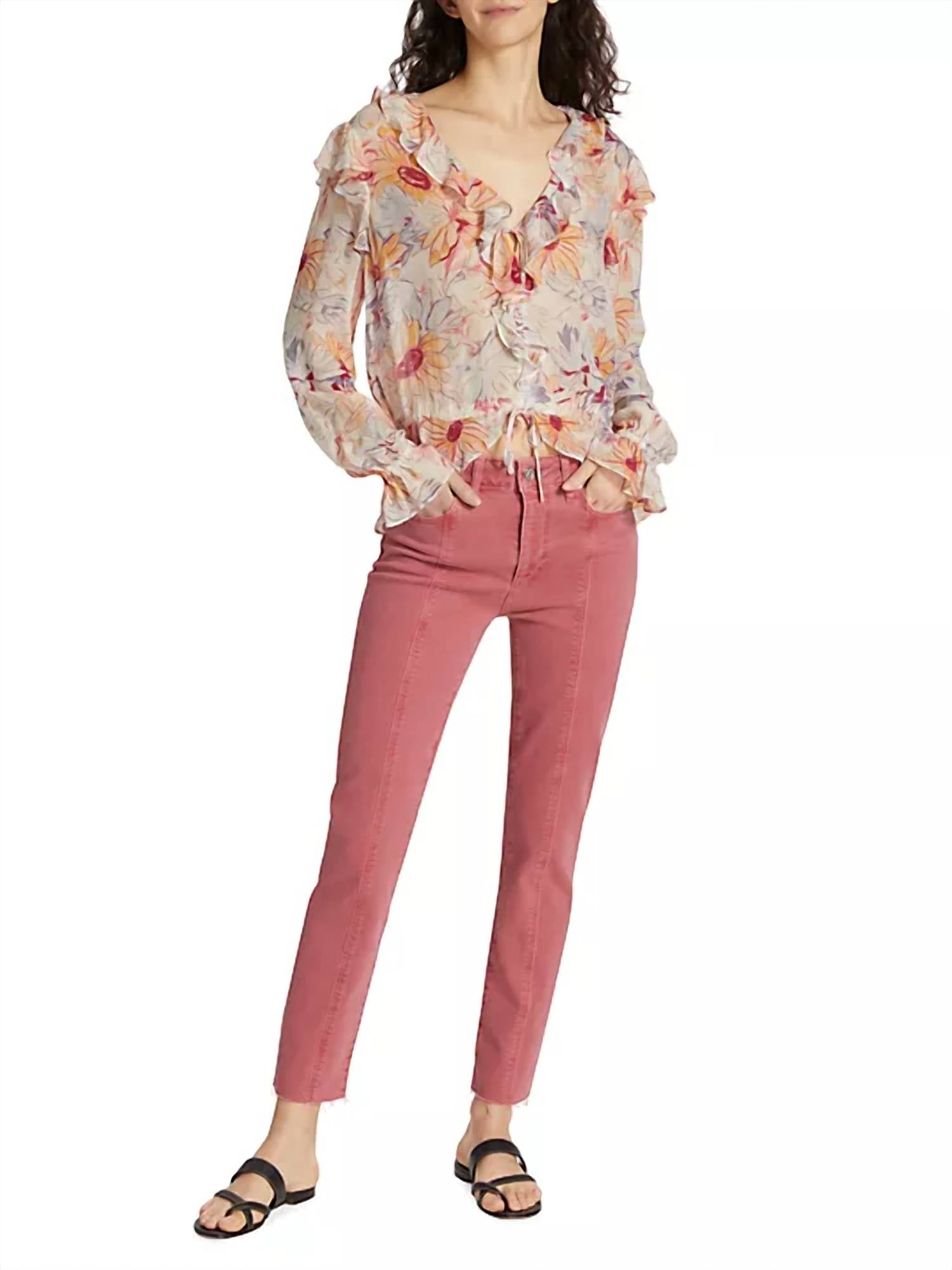 Paige - Cindy Front Seams Jean
