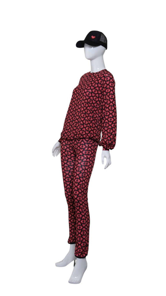 Love Love Tennis - Women's Long Sleeve Warm Up Top