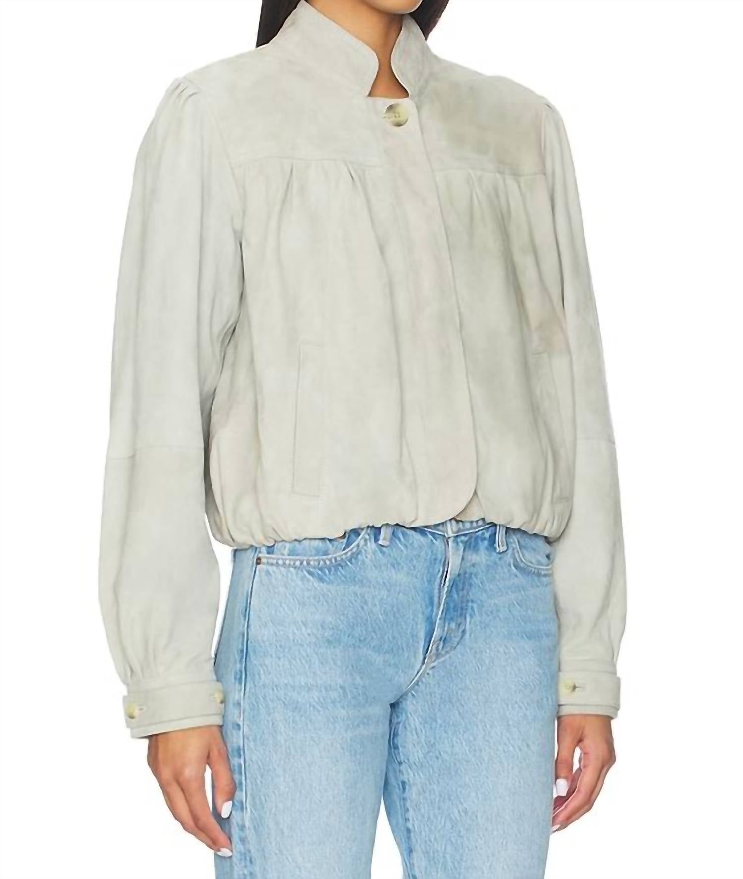 Free People - Nimbus Suede Jacket