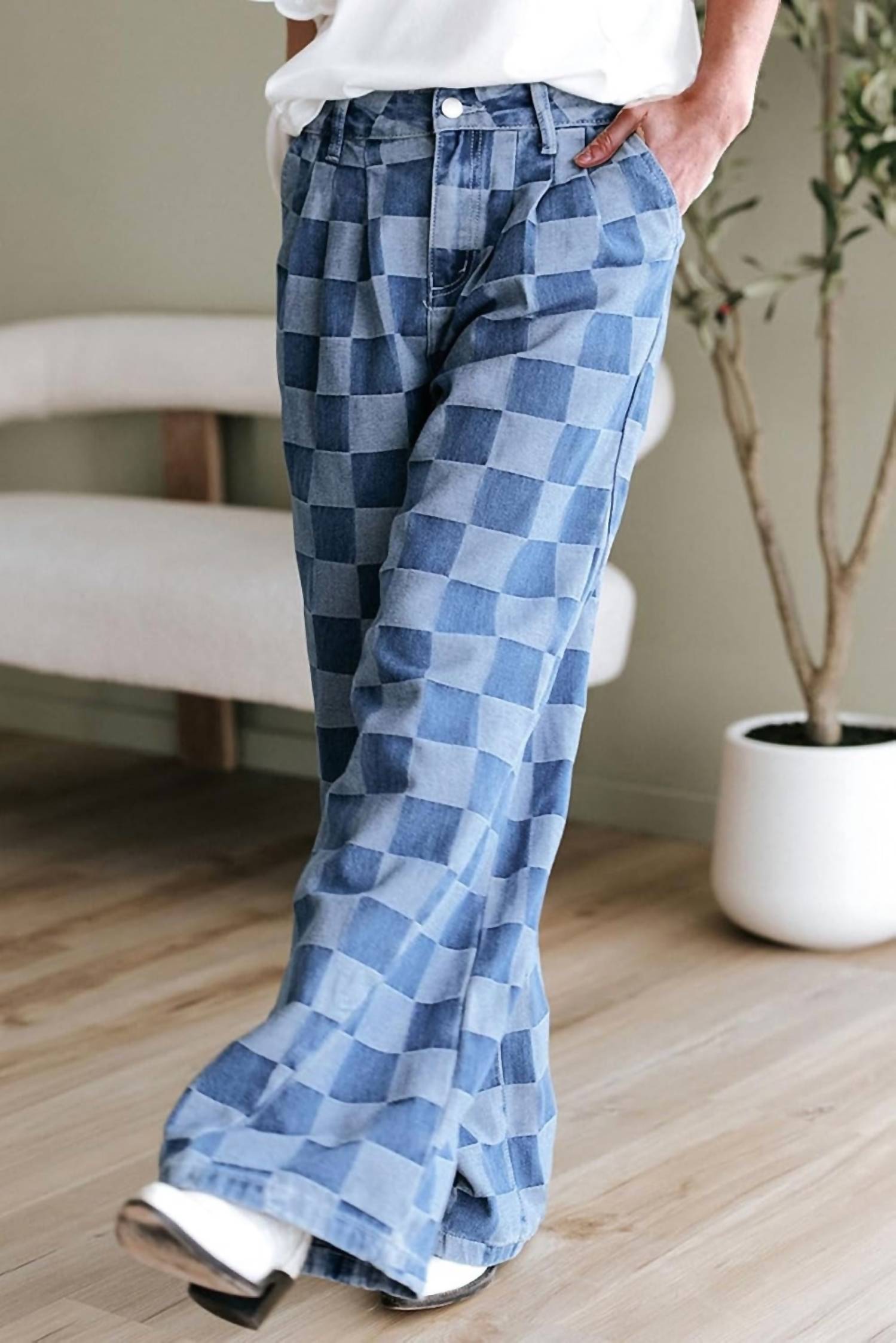 Lovesoft - Charlie Checkered Pants