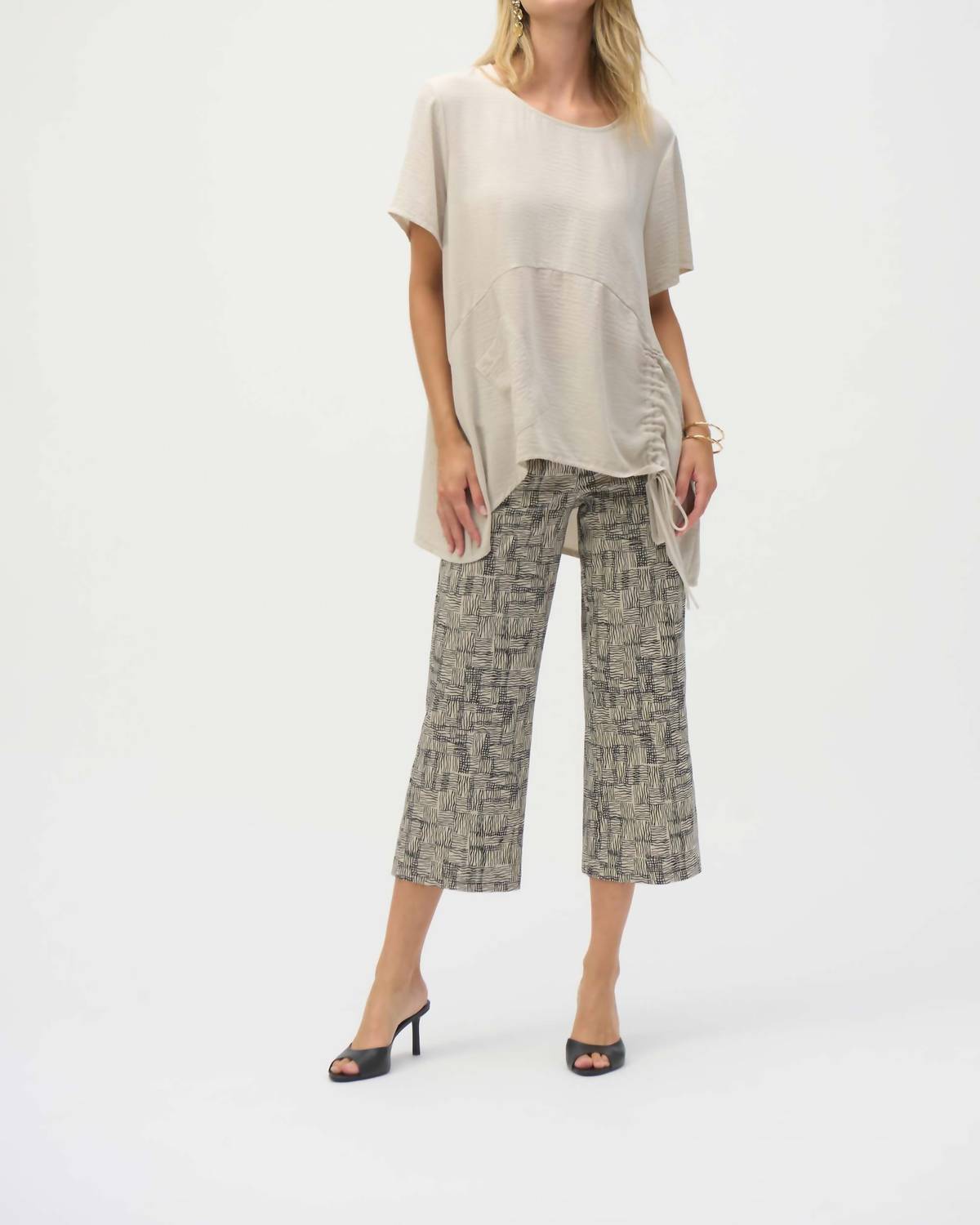 Joseph Ribkoff - Asymmetrical Boxy Top