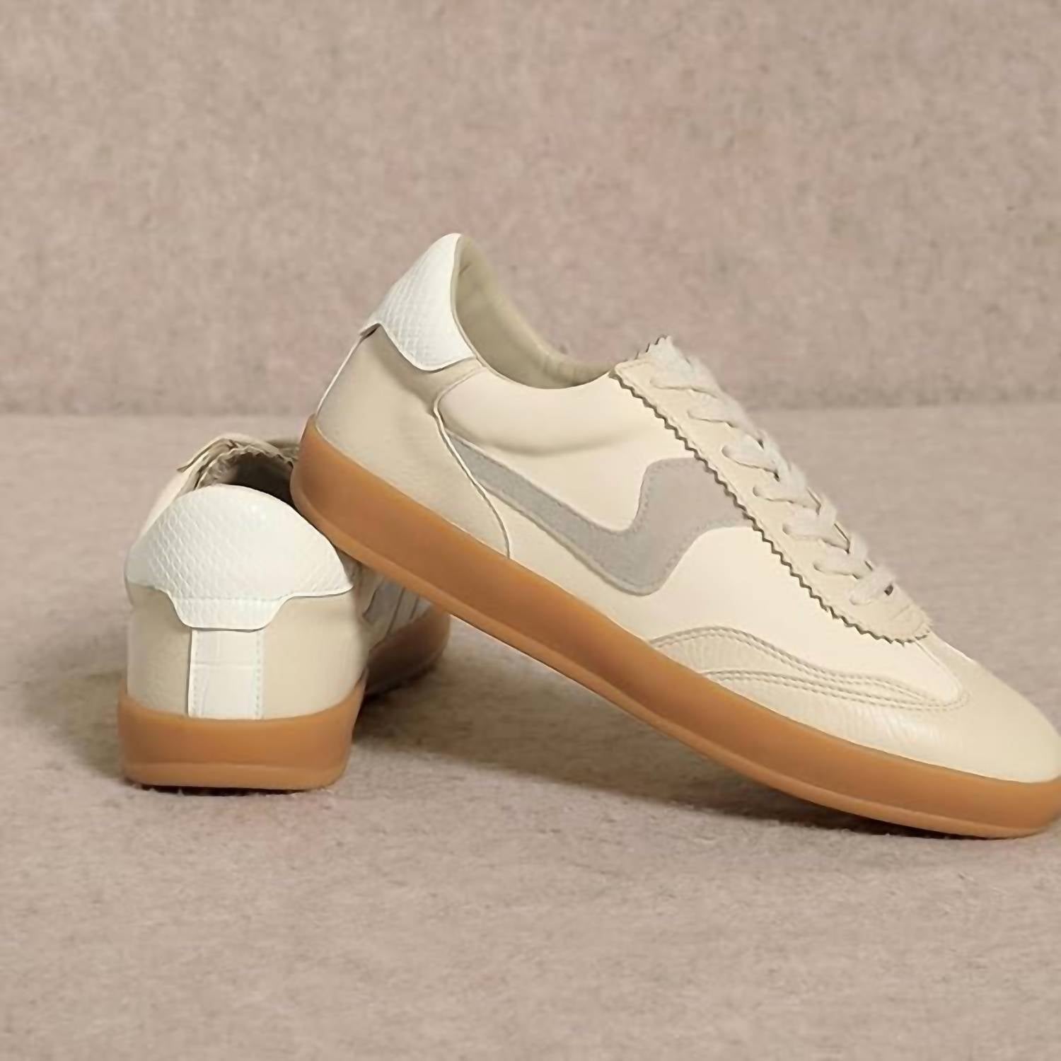 Miim - Women Destiny Textured Platform Sneaker