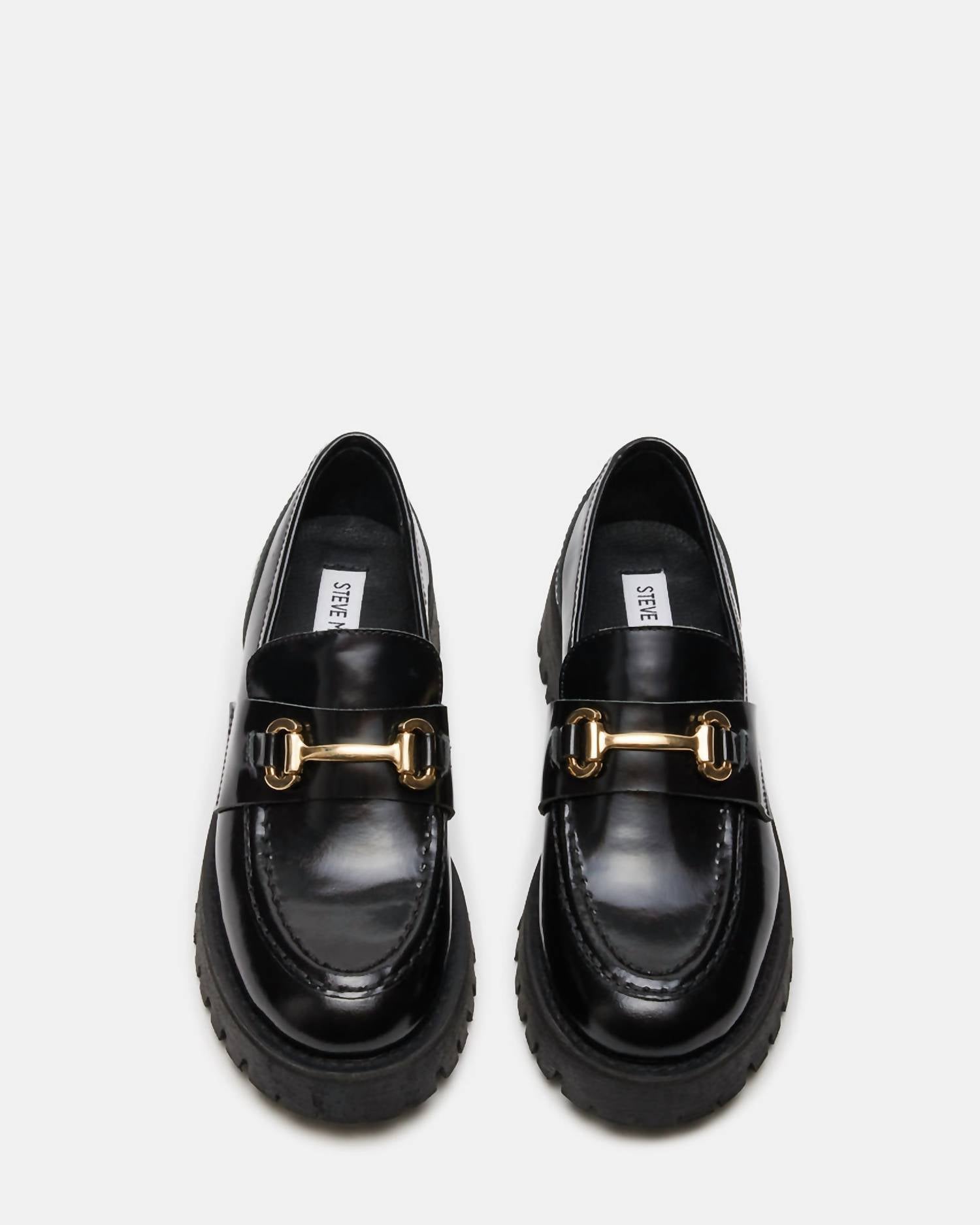 STEVE MADDEN Women's Lando Loafers in black - women's flats - view 5