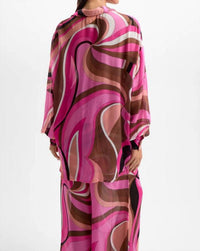 Cin Cin - Solace Printed Button Up Shirt