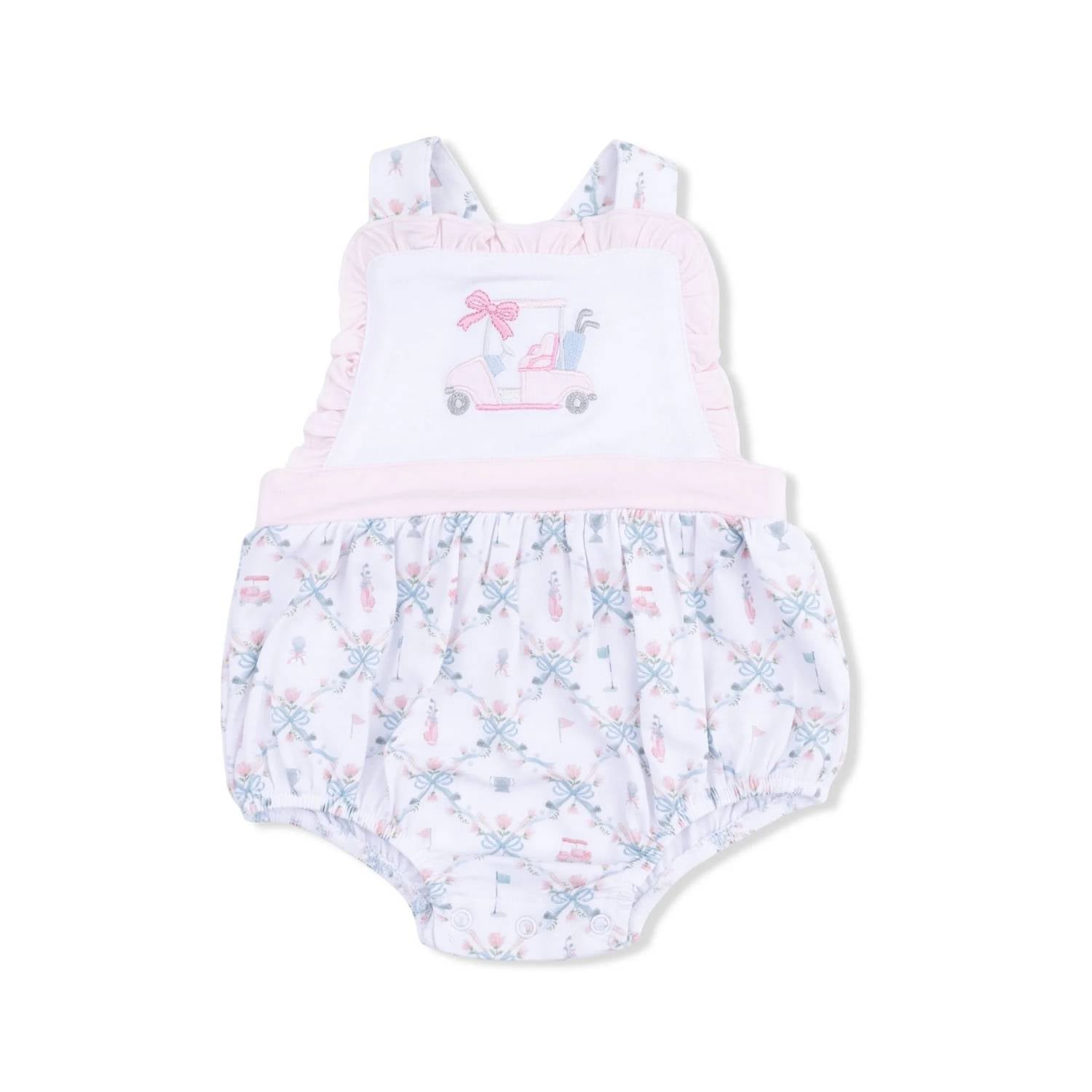 Angel Dear - Kids Golf Trellis Ruffle Bubble