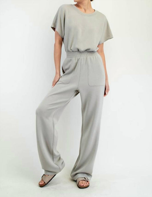 Rae Mode - Short sleeve jumpsuit