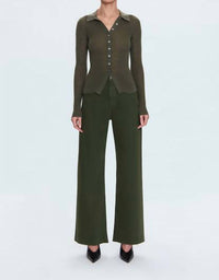 Pistola - Women's Penny High Rise Wide Leg Jean