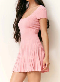 Loveshackfancy - Evaluna Stretch Pointelle Mini Dress