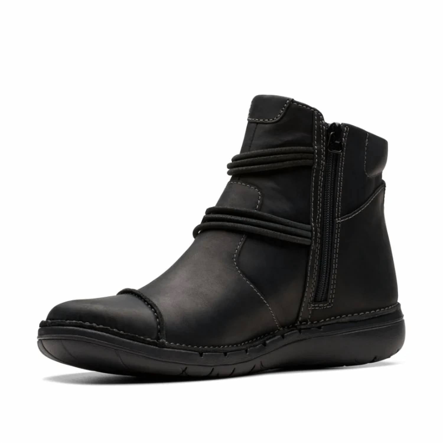 Clarks - Women's Un Loop Up Slip-on Boots