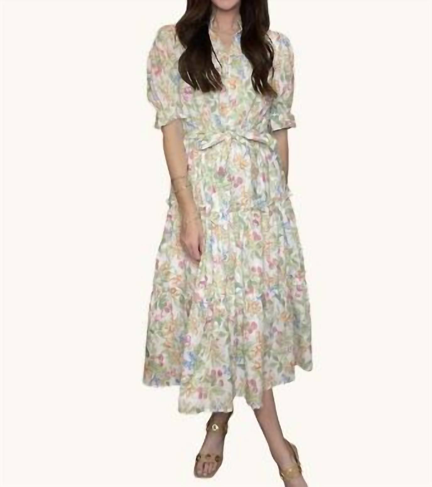 Fate - Summer Sweetness Tiered Midi Dress