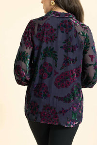 Etro - Tie Neck Long Sleeve Blouse