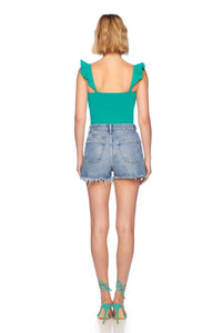 Susana Monaco - Ruffle Strap Top