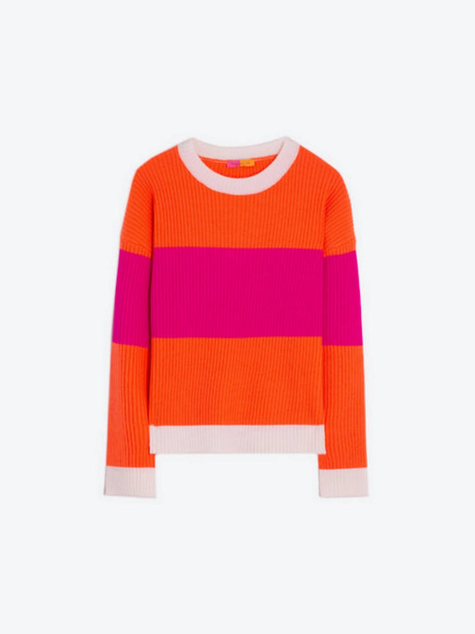 Vilagallo - Knitwear Color Block Pullover