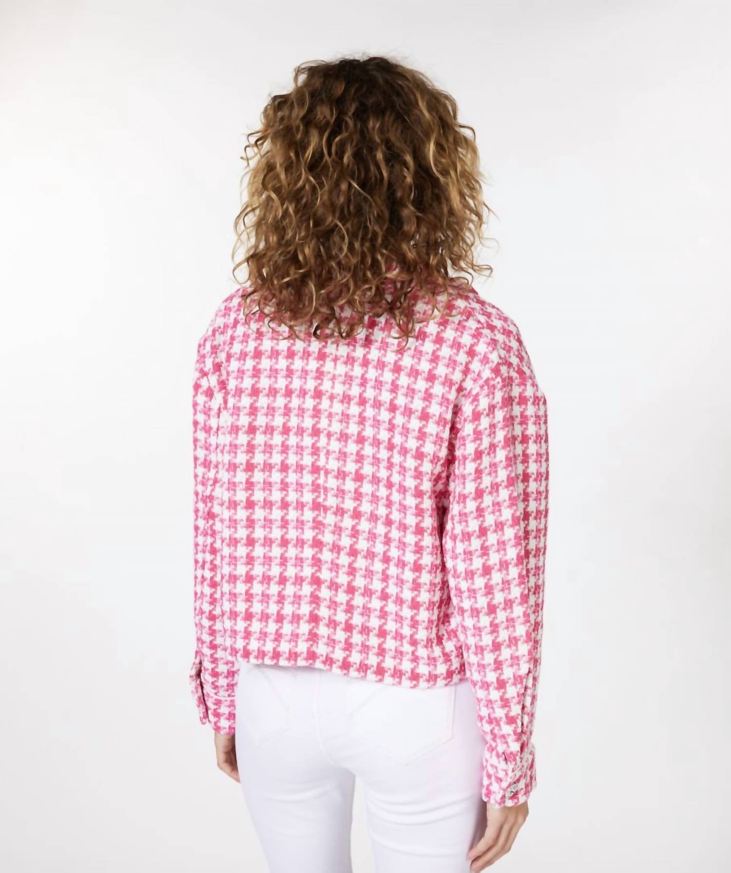 Esqualo - Pemille Big Houndstooth Jacket
