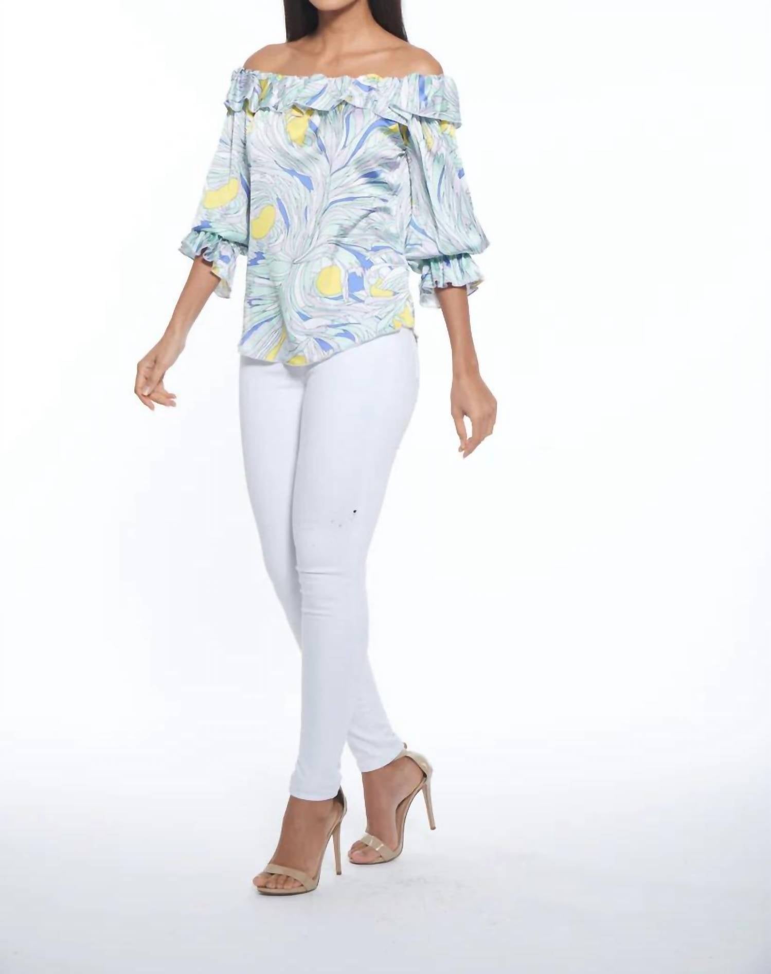 Julian Chang - Rene Off The Shoulder Top