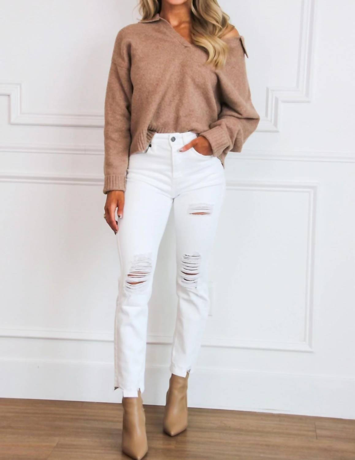 Kancan - Kimmie Distressed Jeans