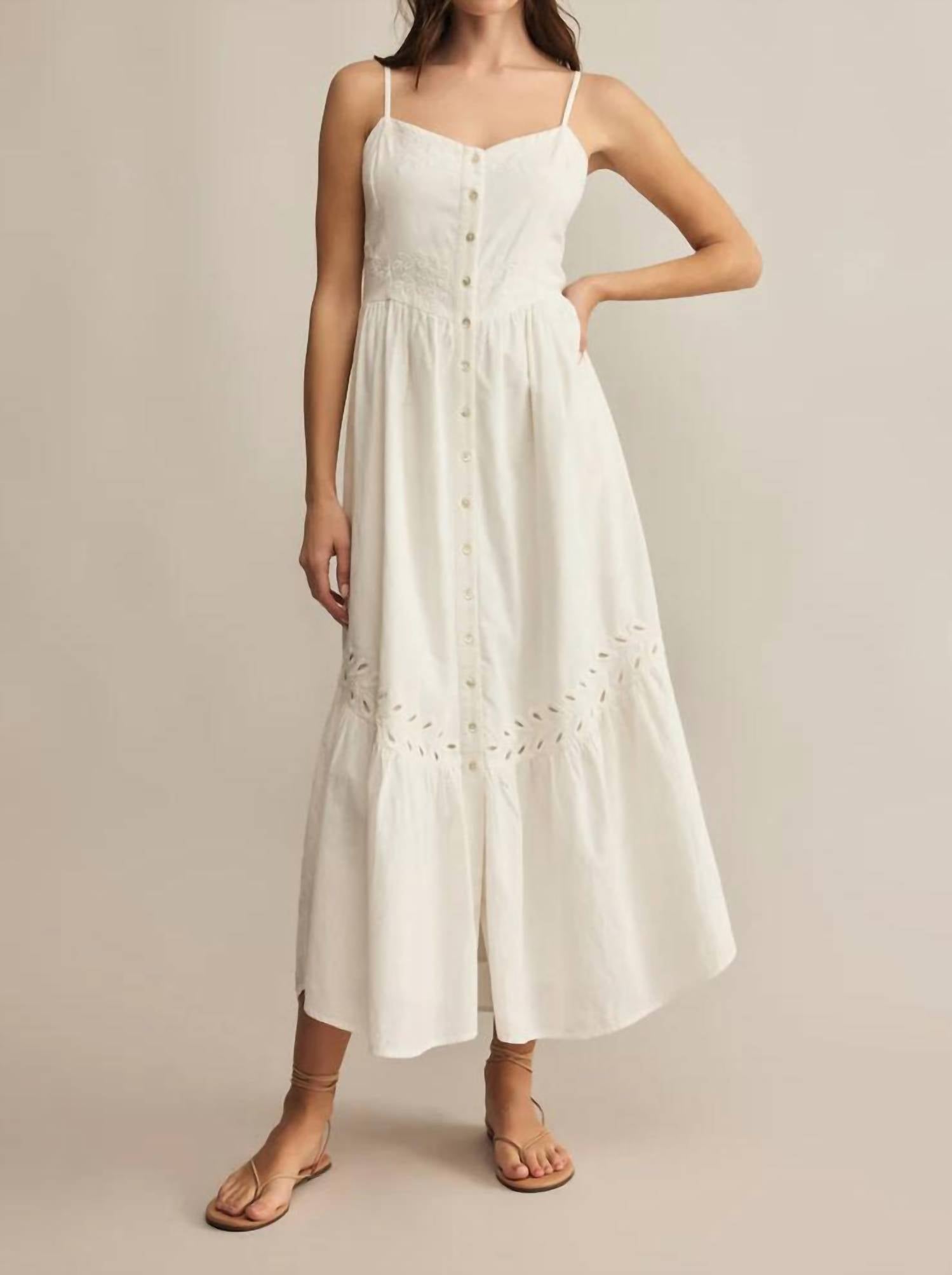 Z Supply - Citadelle Embroidered Maxi Dress