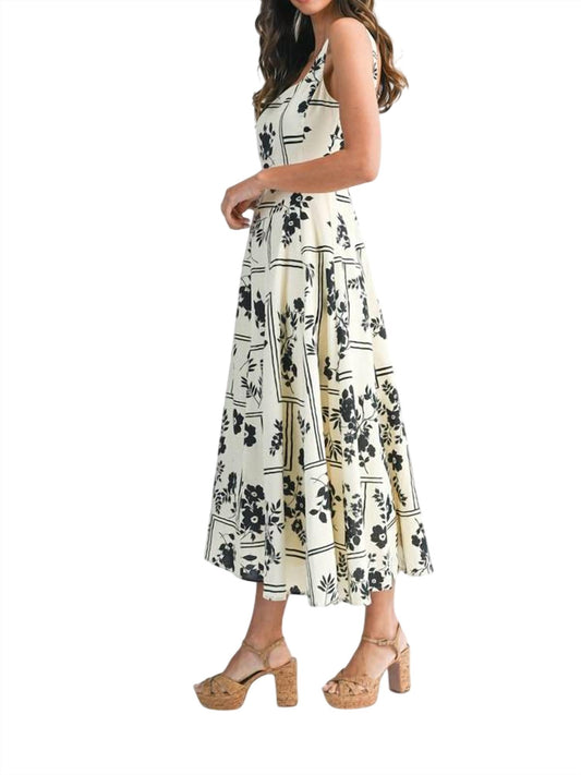 Mable - Kennedy Floral Midi Dress