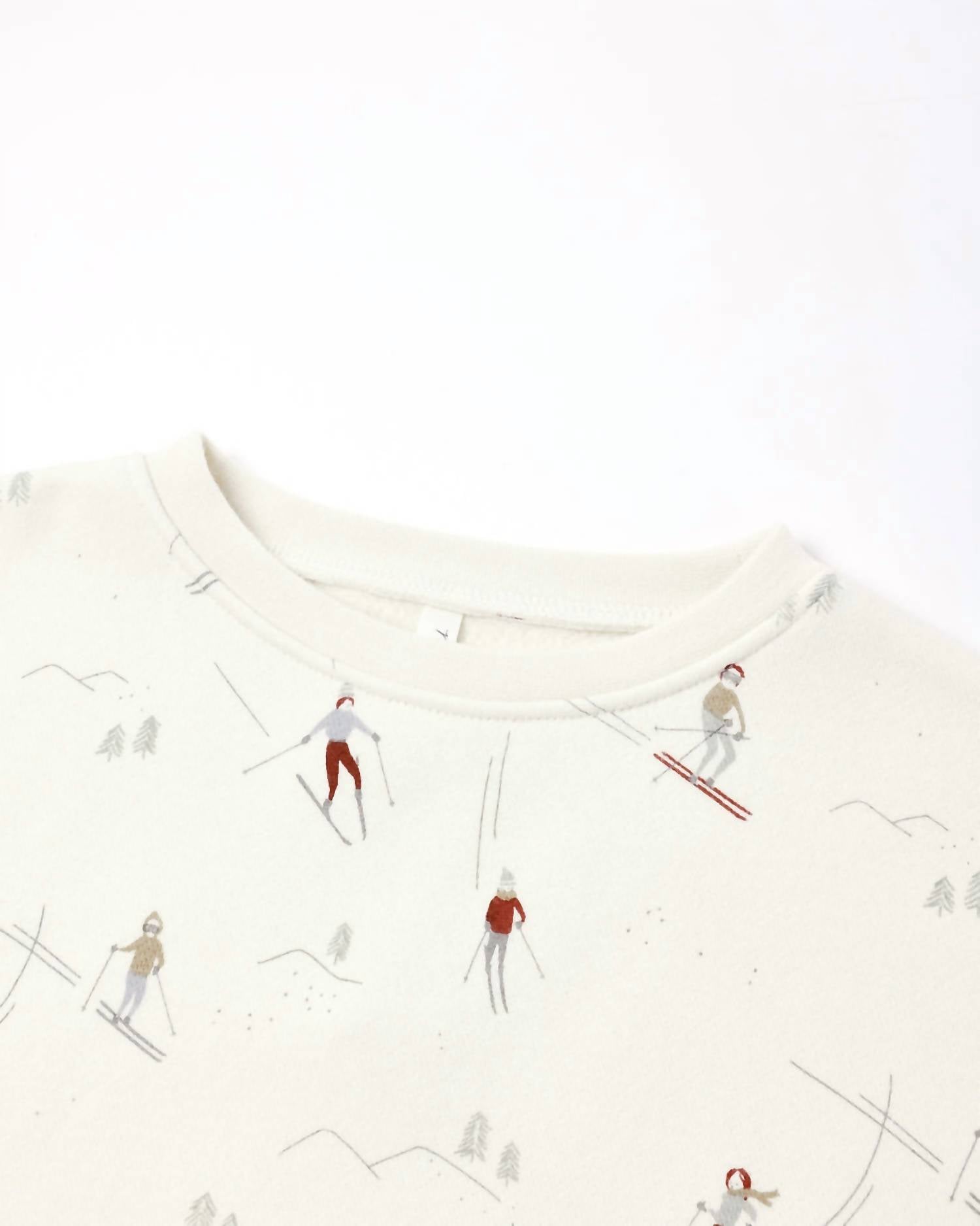 Rylee + Cru Relaxed Sweatshirt in skiers - kids' sweater - view 6