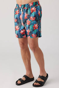 Sol Angeles - Men's Hibiscus Floral Swim Short