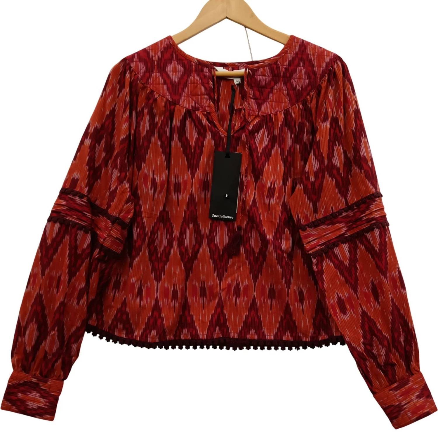 One Collective - Quilted Yoke Bouse
