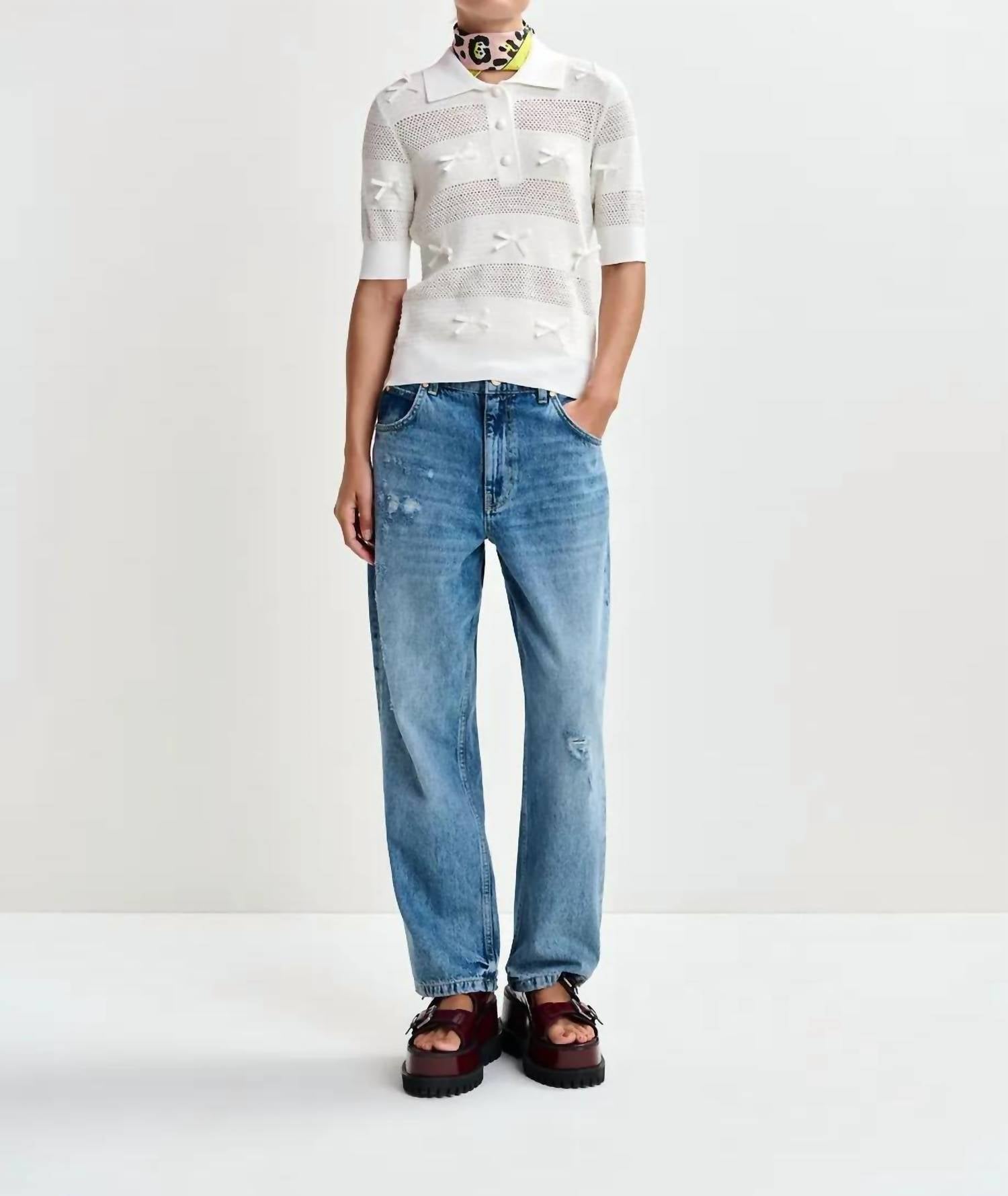 Essentiel Antwerp - Jarts Knit Polo With Bows