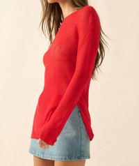 Promesa - All The Stops Pull Over Sweater