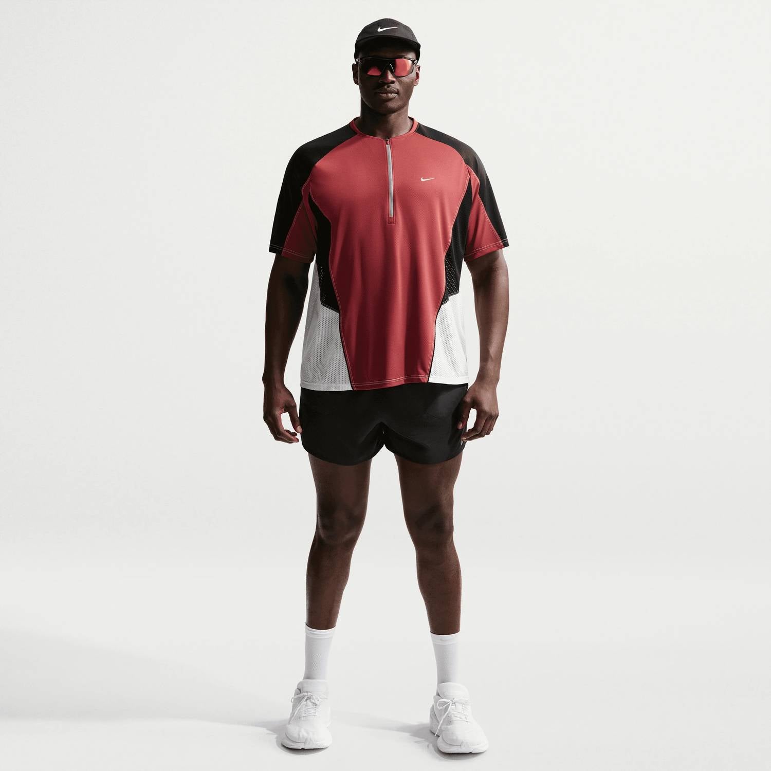 Nike - Retro Dri Fit Half Zip Running Top