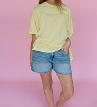 Daydreamer - Solid Oversized Fit Tee