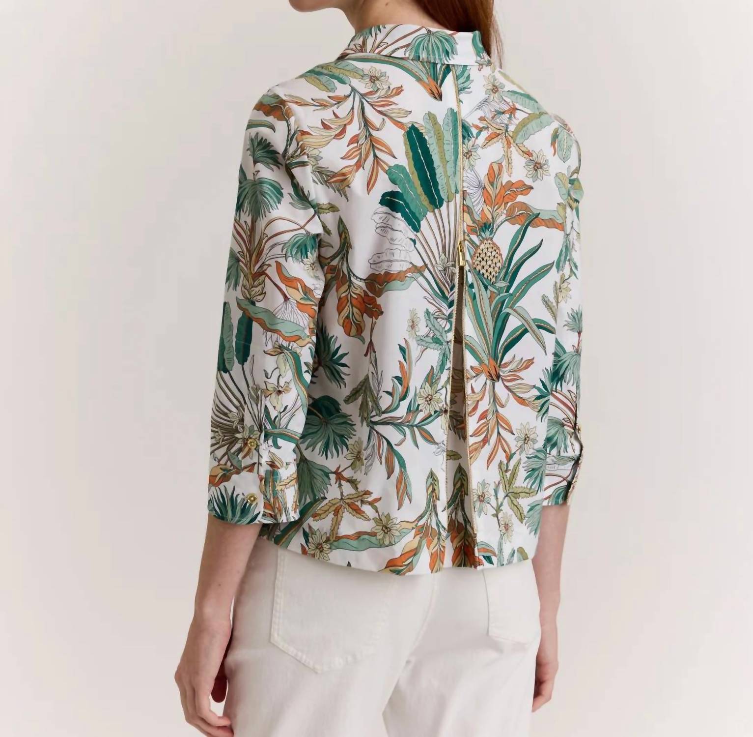 Hinson Wu - Alessa 3/4 Sleeve Top