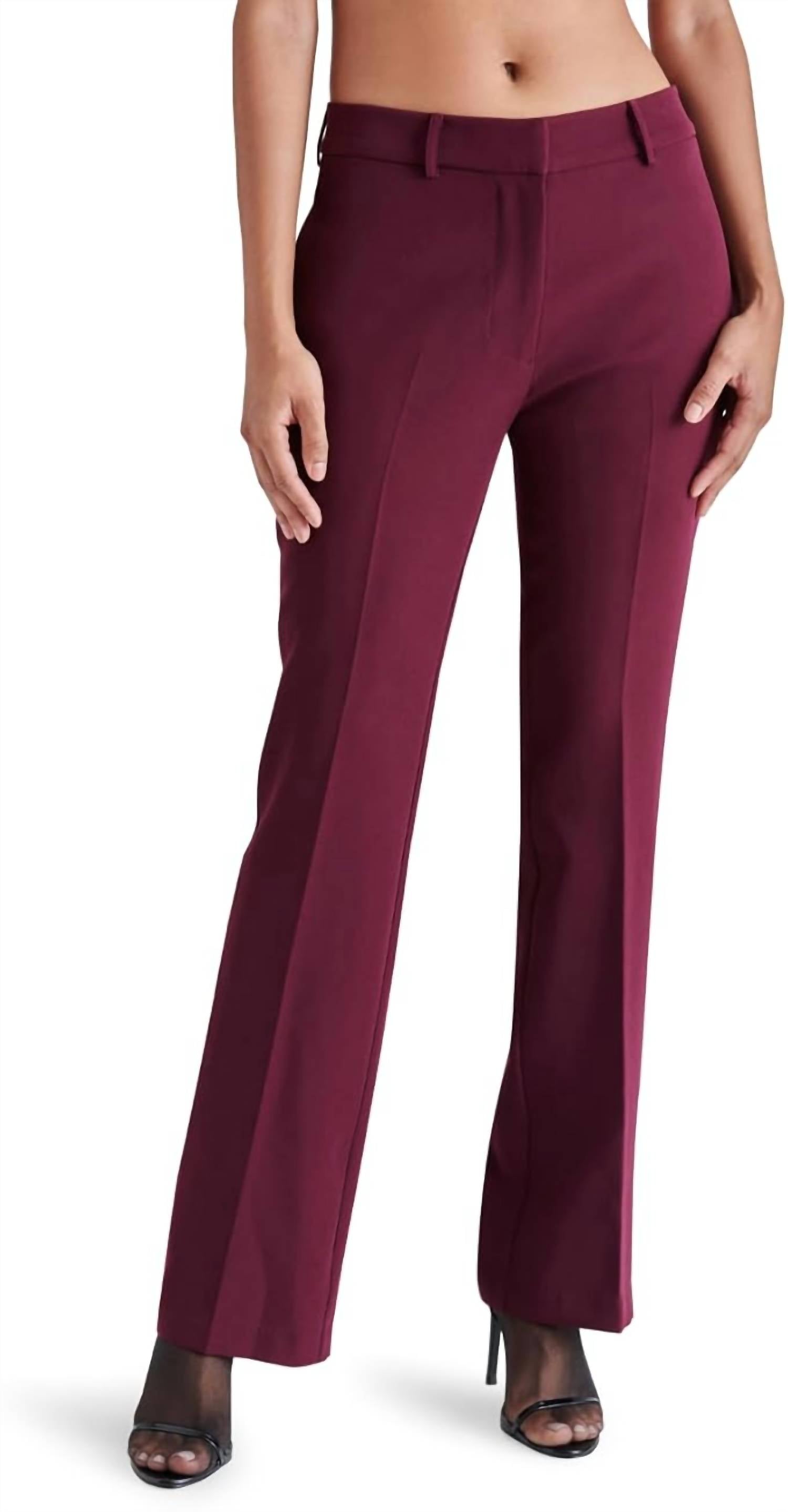 STEVE MADDEN Waverly Wide Leg Pant in fig - women's pants