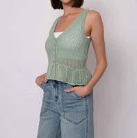 Rd Style - Malena Sleeveless Cardigan