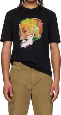 Paul Smith - Skull Sketch Print T-shirt