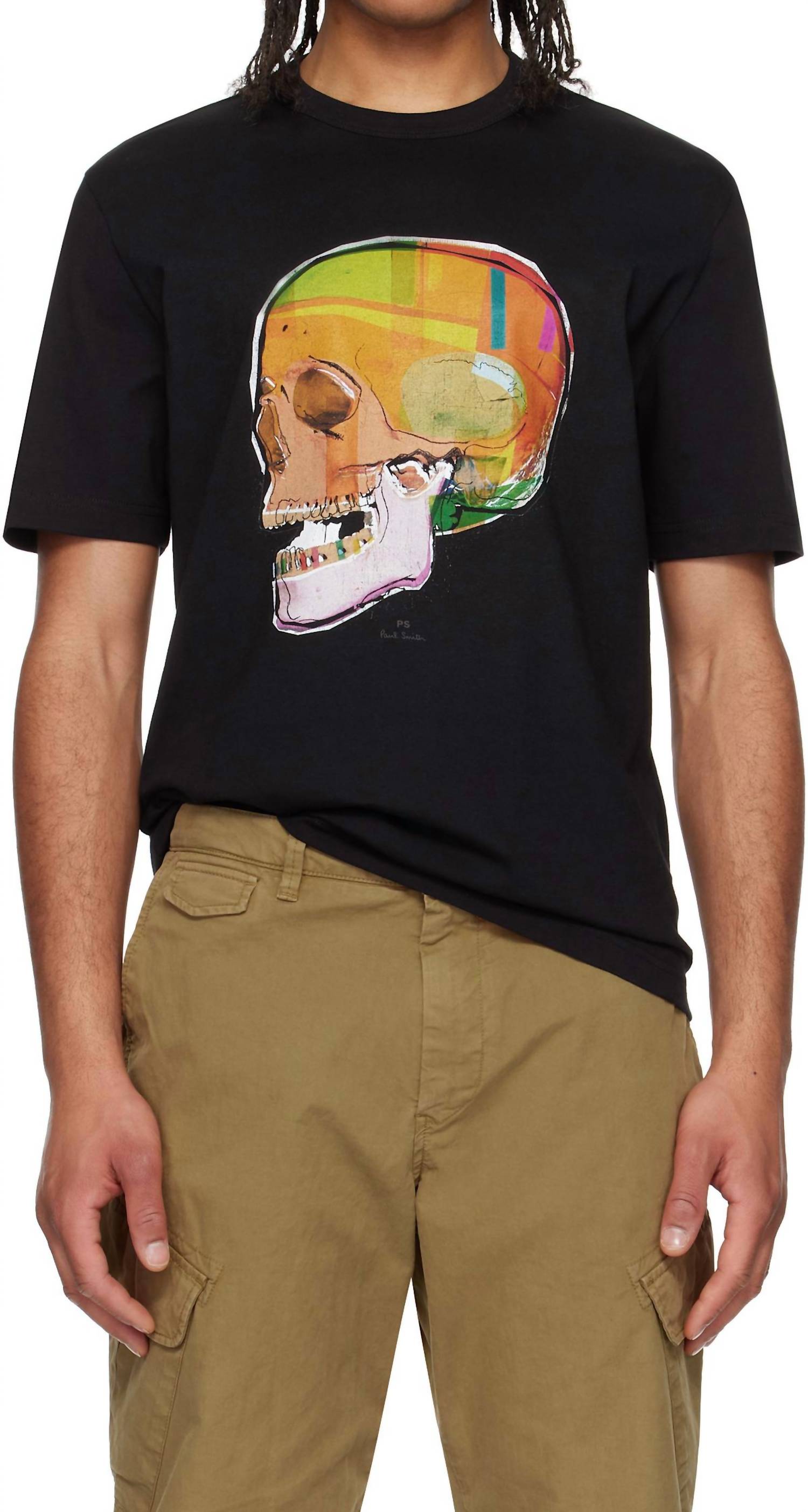 Paul Smith - Skull Sketch Print T-shirt