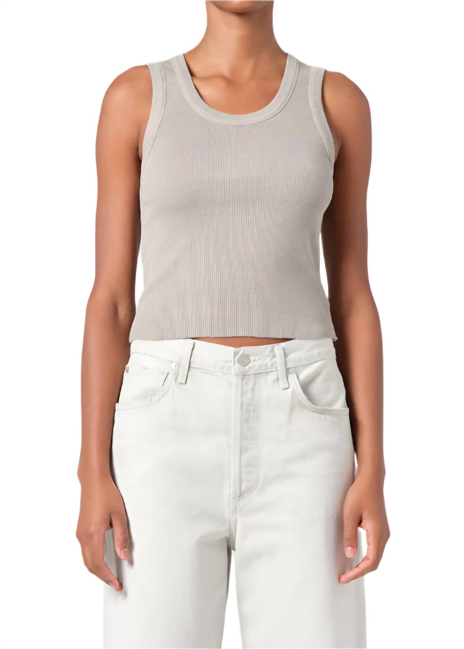 Agolde - Shrunken Poppy Tank Top