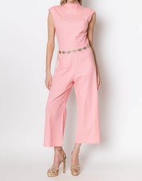 Zetaye - Celeste Linen Cotton Jumpsuit