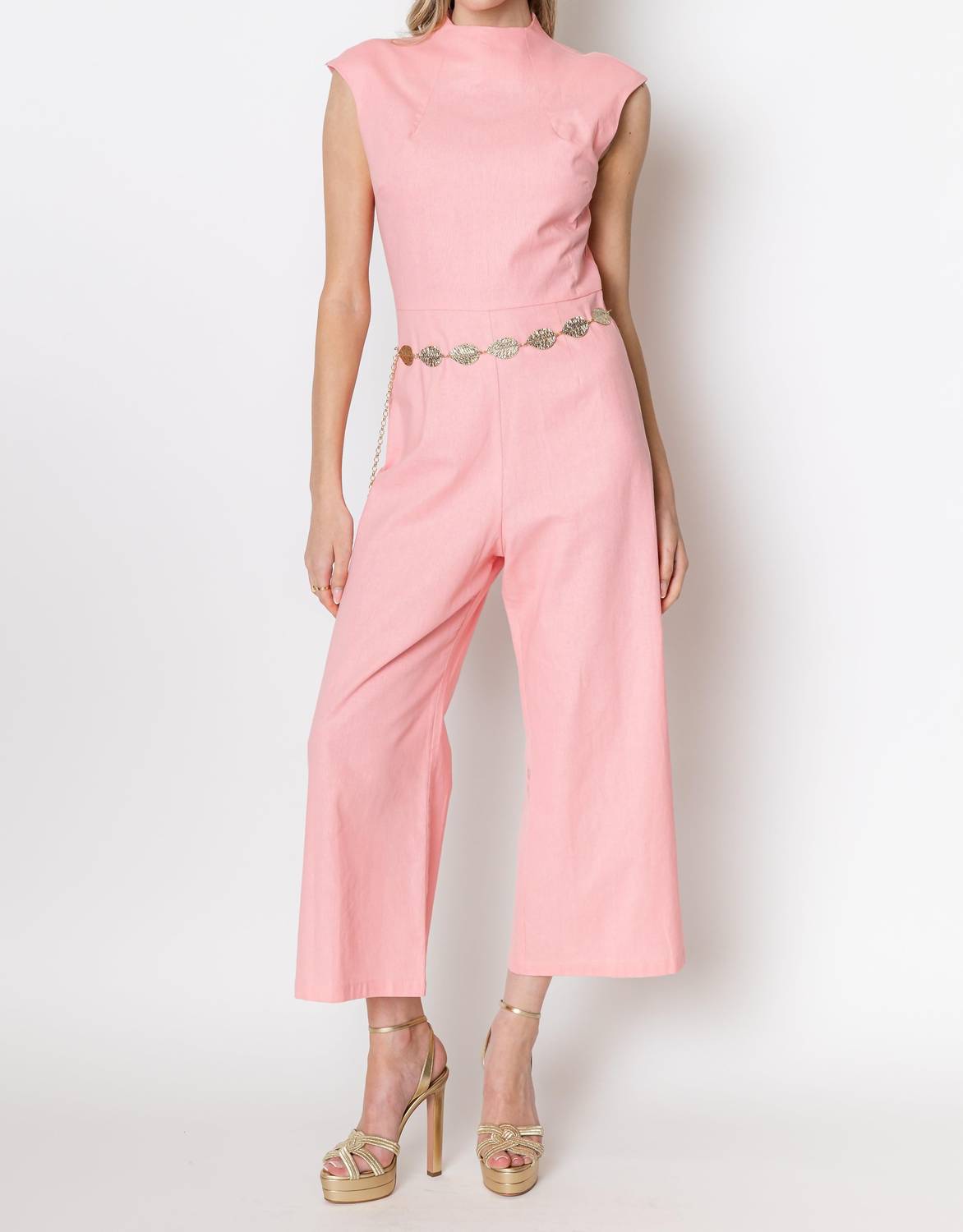 Zetaye - Celeste Linen Cotton Jumpsuit