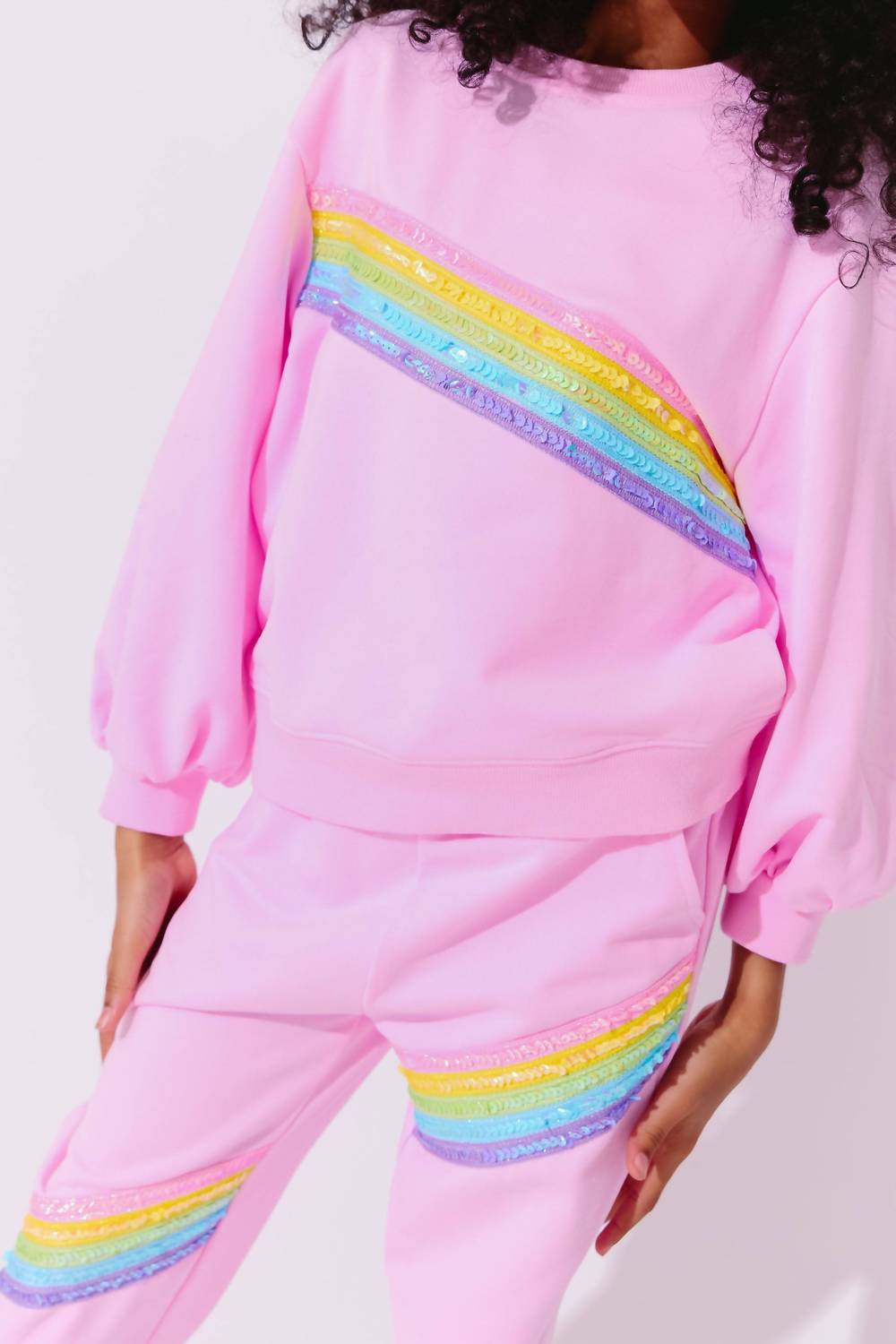 Lola + The Boys - Girls Rainbow Stripe Set