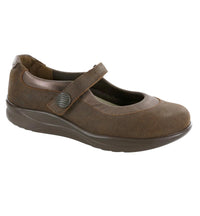 SAS Women's Step Out Mary Jane Shoe in brown - women's flats