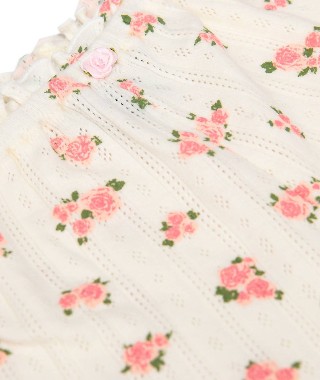 Flowers By Zoe - Girl's Mae Pointelle Shorts