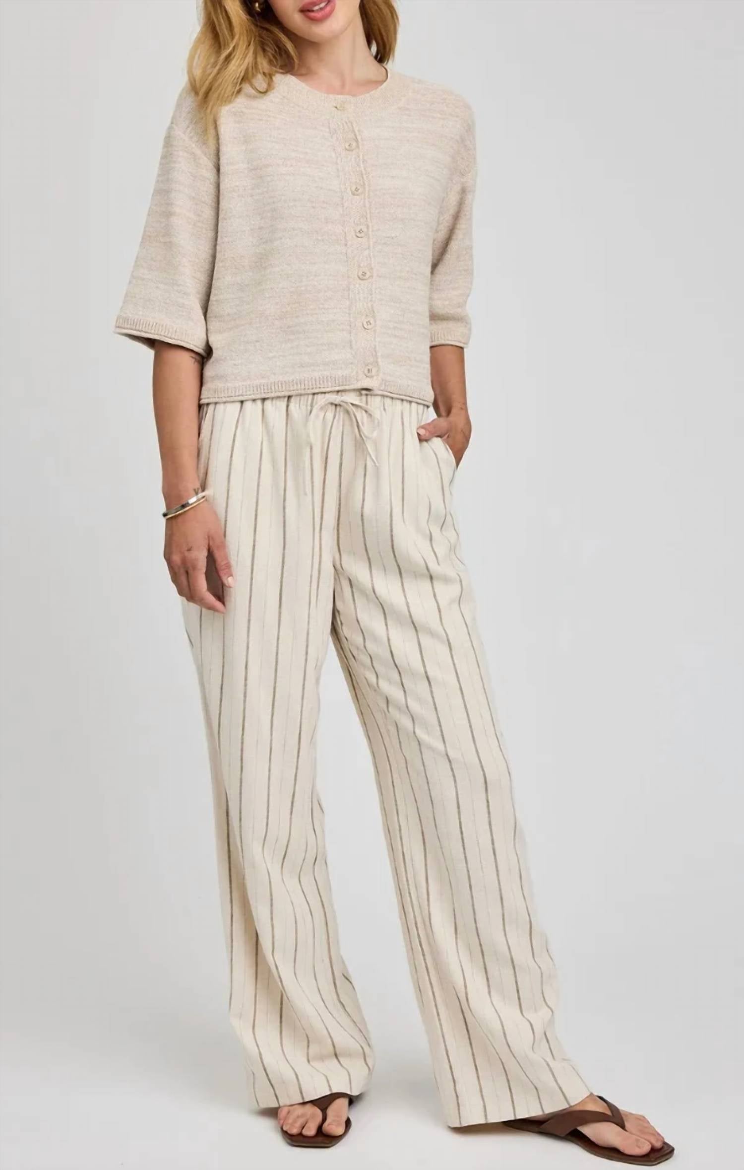 Gentle Fawn - Finley Linen Blend Pant