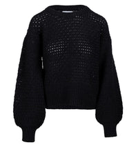 Naadam - Women's Wool Cashmere Open Stitch Crew Neck Sweater