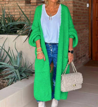 Love Salve - Chic Long Sleeve Cardigan