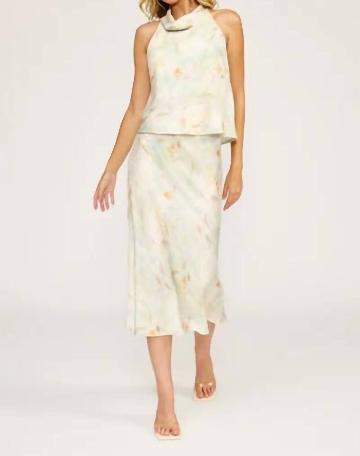 Lucy Paris - Bowie Cowl Neck Top