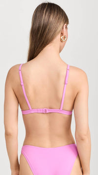 Vitamin A - Luxe Link Bralette Bikini Top